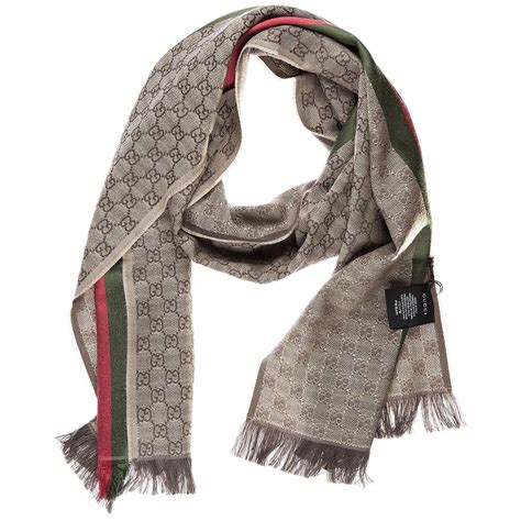 gucci striped scarf|gucci scarf clearance.